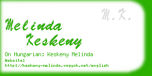 melinda keskeny business card